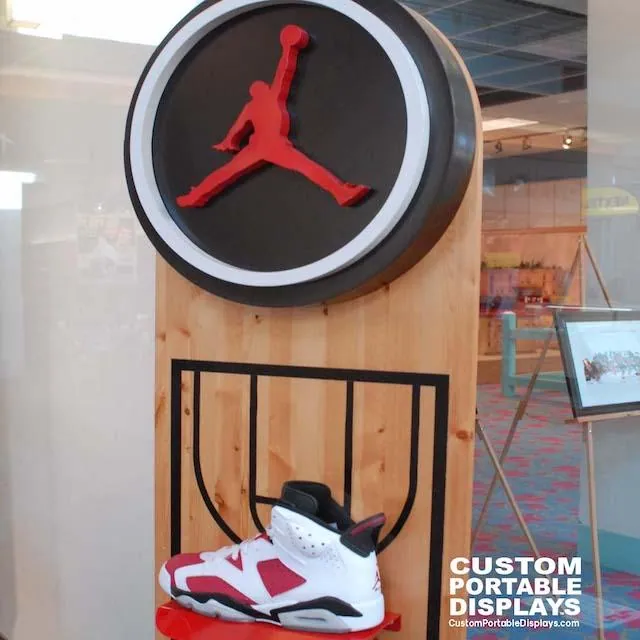 Portable Displays Jordan Shoes Display