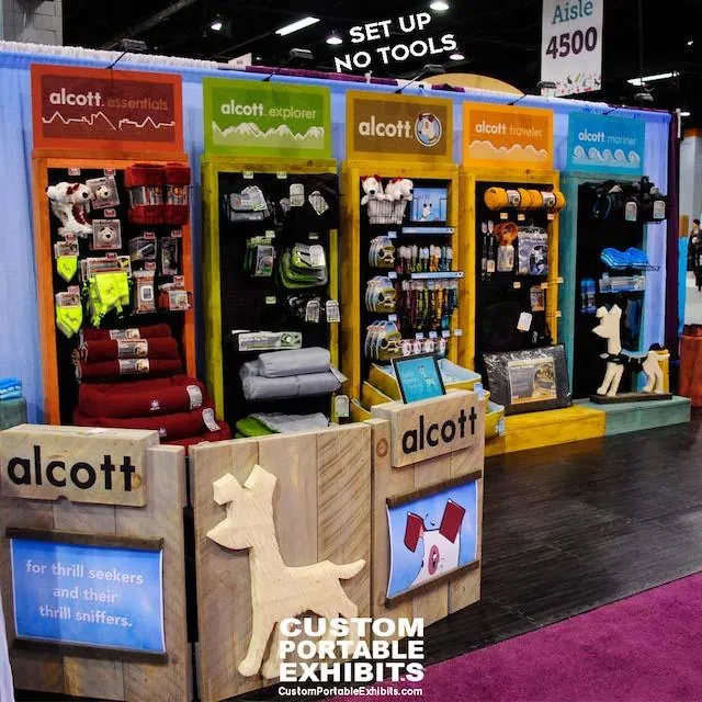 Pop Up Expo Trade Show Booths Kits